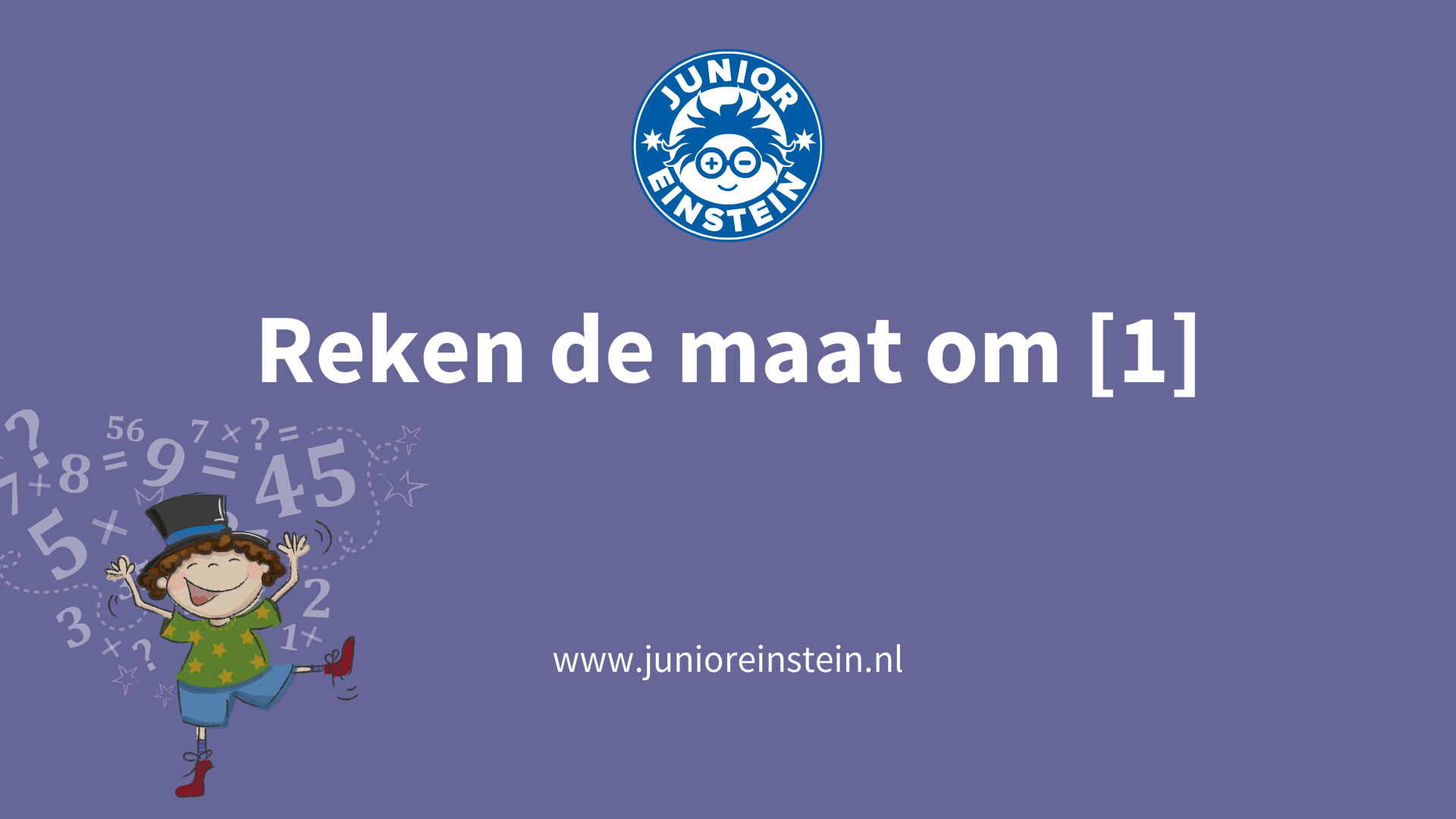 Reken de maat om [1] deel 1