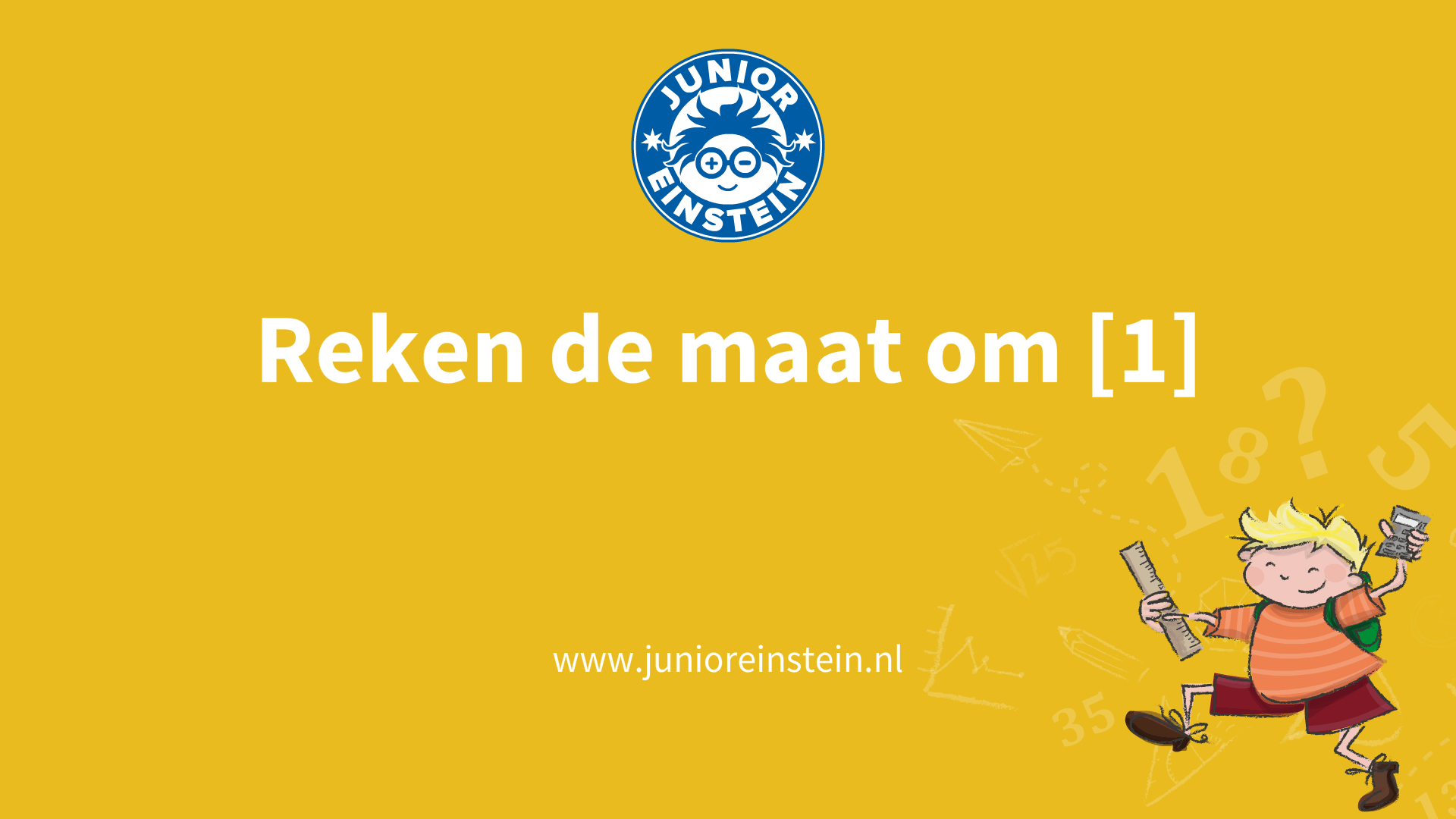 Reken de maat om [1] deel 2