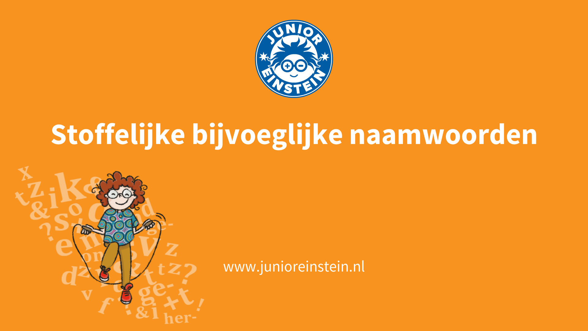 Stoffelijke bijvoeglijke naamwoorden