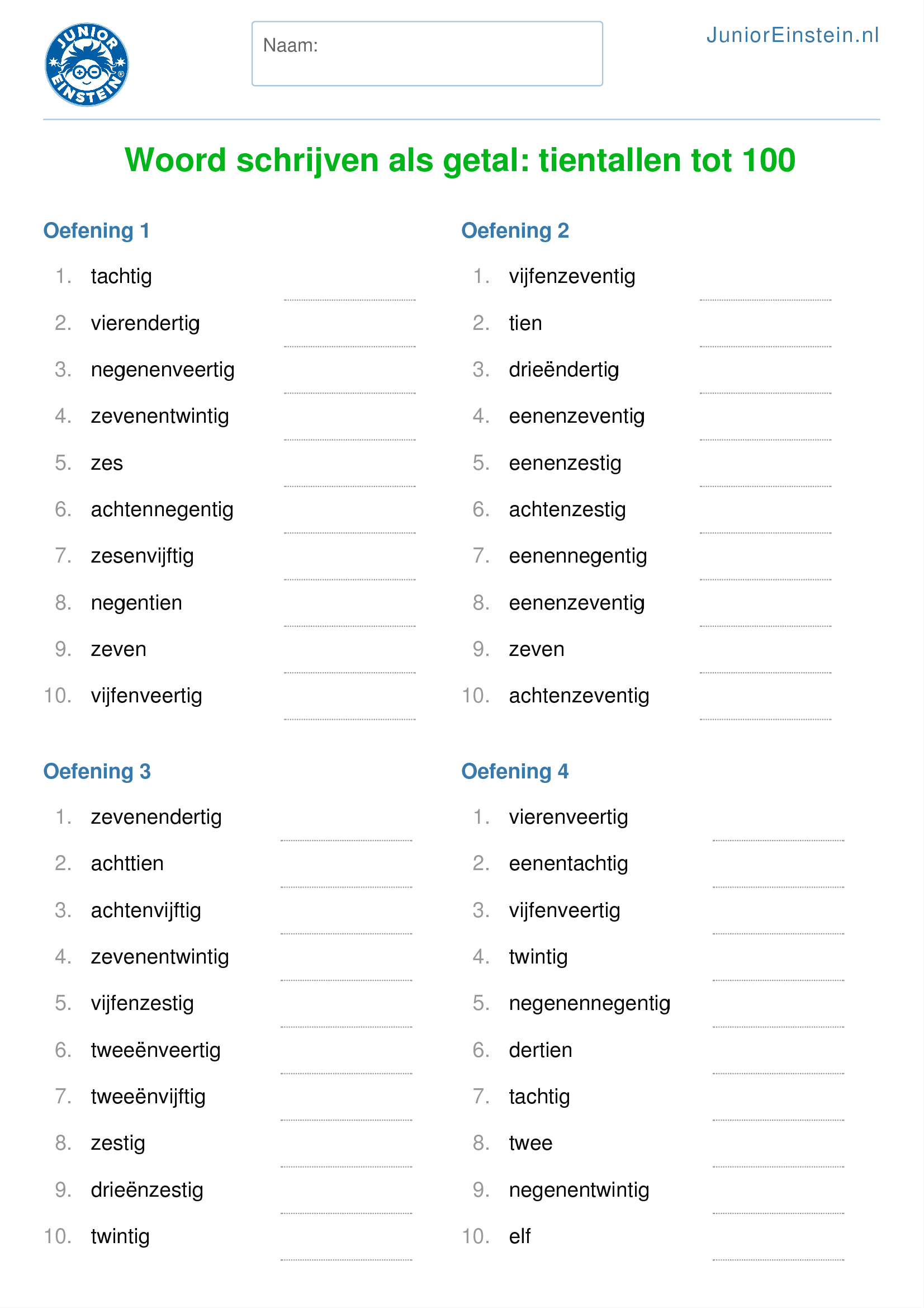 Wiskunde Werkbladen Voor Woordproblemen In Groep 4